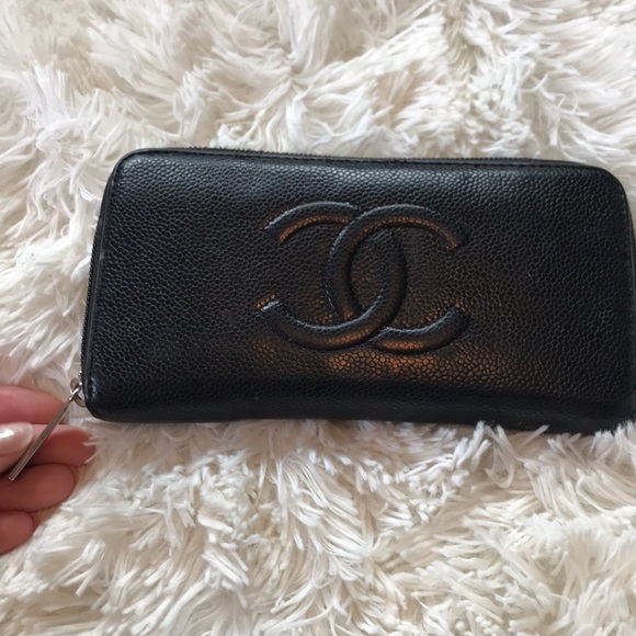 CHANEL Handbags - Authentic Chanel Caviar Wallet